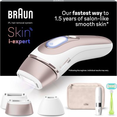 Braun Smart IPL Skin i·Expert, at Home Hair Removal