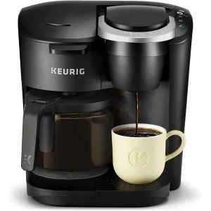 Keurig K Duo Essentials Single Serve Coffee Brewer, Black