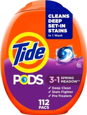 Tide PODS Laundry Detergent Pacs Spring Meadow Scent 112 Pieces