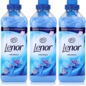 Lenor Aprilfrisch Fabric Softener 3 x 990 ml